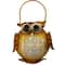 Owl Hanging Solar Lanterns, Waterproof Metal Decorative Solar Lights for Garden, Patio, Yard, Table, Pathway Outdoor
