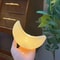 Battery Powered LED Cartoon Moon Shaped Night Light Atmosphere Table Lamp For Bedroom Bedside Livin 0