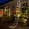 Santa Claus Ladder Lights Christmas Tree Lights Decor Indoor Outdoor LED String For Window Garden H 3
