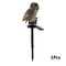 Garden Solar Light Outdoor Decor Resin Owl Solar LED Light With Stake Waterproof Animal Light For F 6