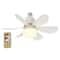 LED Ceiling Fan Light With Remote Control For Dimming Hanging Ceiling Fan For Bedroom Tent Indoor C 6
