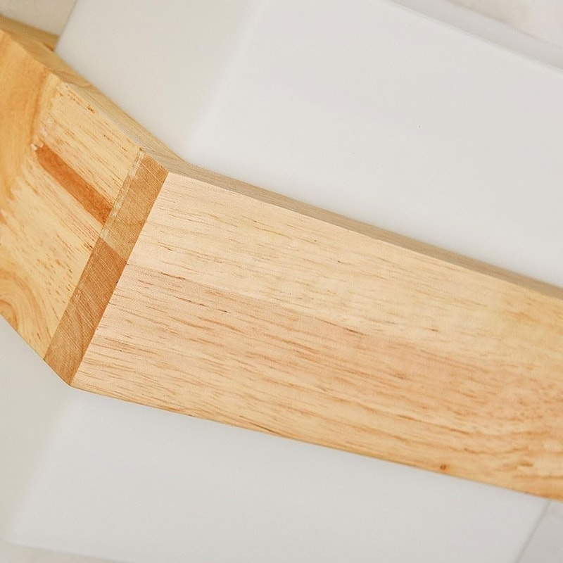 Retro Wooden Wall Lamps, Wall Sconce Solid Wood Primary Color, Bedroom Wall Lamps for Living Room, Bedroom