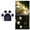 Solar Powered Outdoor Waterproof Lawn Light Bears Paw Shaped Cute Night Light For Garden Pathway Pa 5