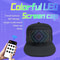 DIY LED Light Display Screen Smart Matrix Hat Bluetooth Baseball Hat APP Controlled Display Caps Co 1