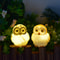 Owl Night Lights Outdoor Waterproof Solar Powered Garden Lamp Courtyard Balcony Decor LED Landscape 1