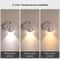 Rechargeable Night Light With Motion Sensor Wireless Magnetic Shell Shape Wall Lamp Dimming For Sta 2