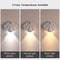 Rechargeable Night Light With Motion Sensor Wireless Magnetic Shell Shape Wall Lamp Dimming For Sta 2