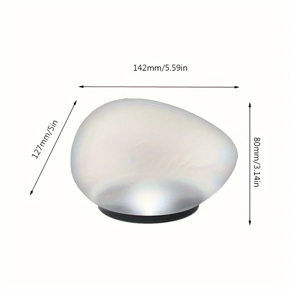 Solar Outdoor Waterproof Garden Light, Cobblestone Shaped Lamp for Yard, Patio, Lawn, Pathway, Garden