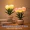 LED Tulip Night Light Battery Powered Bedside Light Valentines Day Gift Simulation Bouquet Atmosphe 3