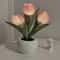 LED Tulip Night Light Battery Powered Bedside Light Valentines Day Gift Simulation Bouquet Atmosphe 5