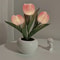LED Tulip Night Light Battery Powered Bedside Light Valentines Day Gift Simulation Bouquet Atmosphe 5