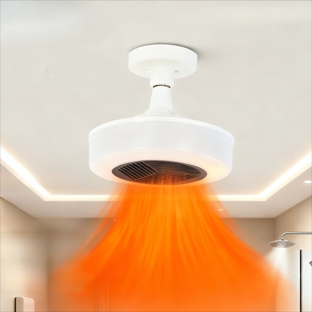 Dual Mode Fan Light With Cold And Warm Air Lownoise Fan For Bedroom Living Room Kid Room Study 0