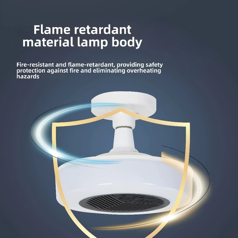 Dual Mode Fan Light With Cold And Warm Air Lownoise Fan For Bedroom Living Room Kid Room Study 5