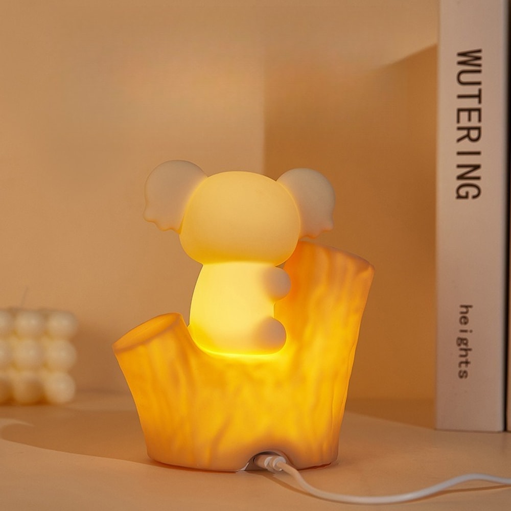 Recharging Powered Koala Silicone Night Light Mood Lighting Eye Protection For Bedroom Living Room 3