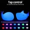 Cartoon Whale Night Light, Soft Silicone USB Rechargeable, Kids Bedroom Sleep Lamp, Night Lighting Decor for Children