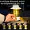 Vintage Camping Lantern Outdoor Waterproof Handheld Light Portable Tent Light Candle Atmosphere Lam 4