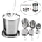 Stainless Steel Portable Water Drinking Cup Folding Cup Retractable Telescopic Collapsible Cups Out