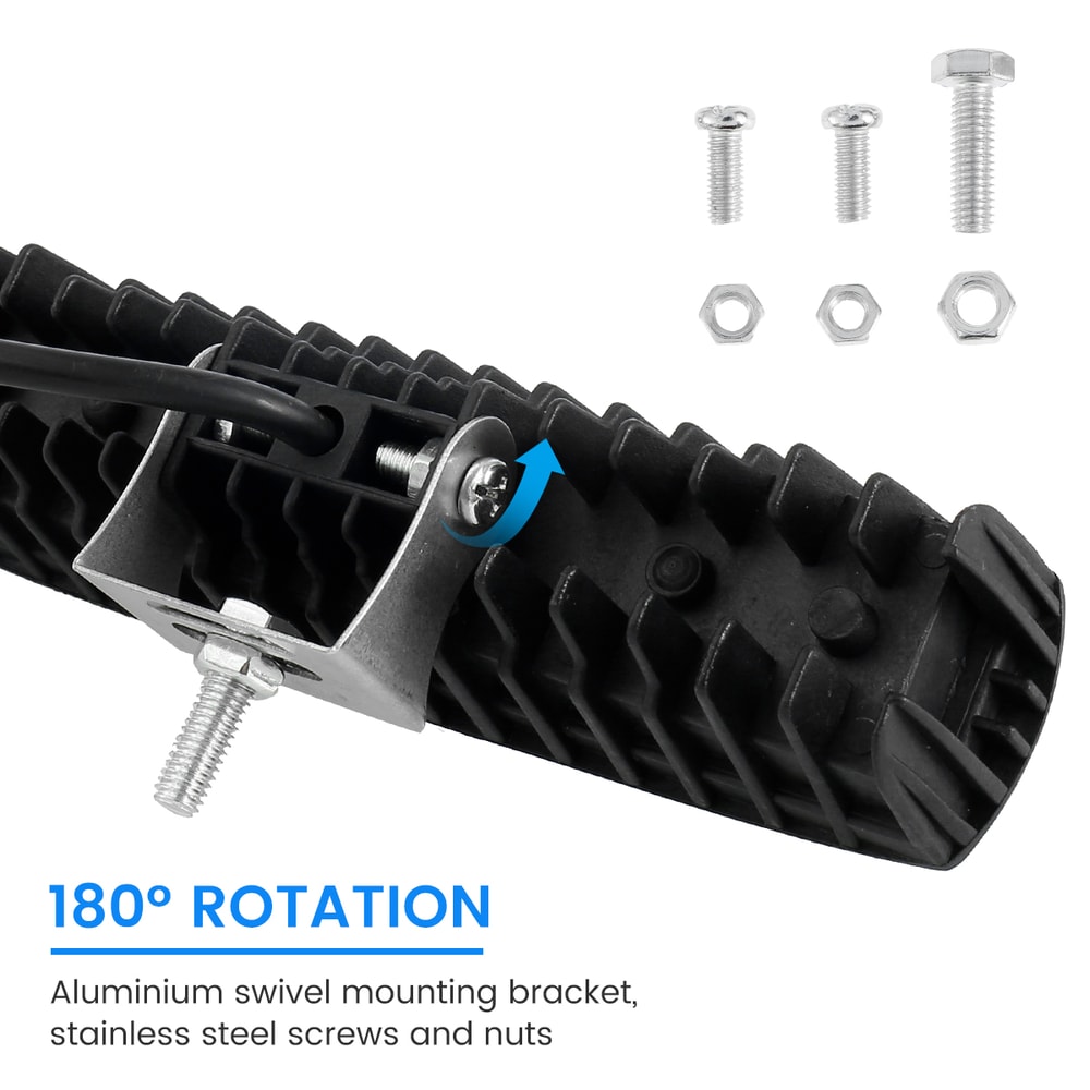 Car LED Light Bar Super Bright Work Light Waterproof Flood Spot Light For Off Road Headlight 4