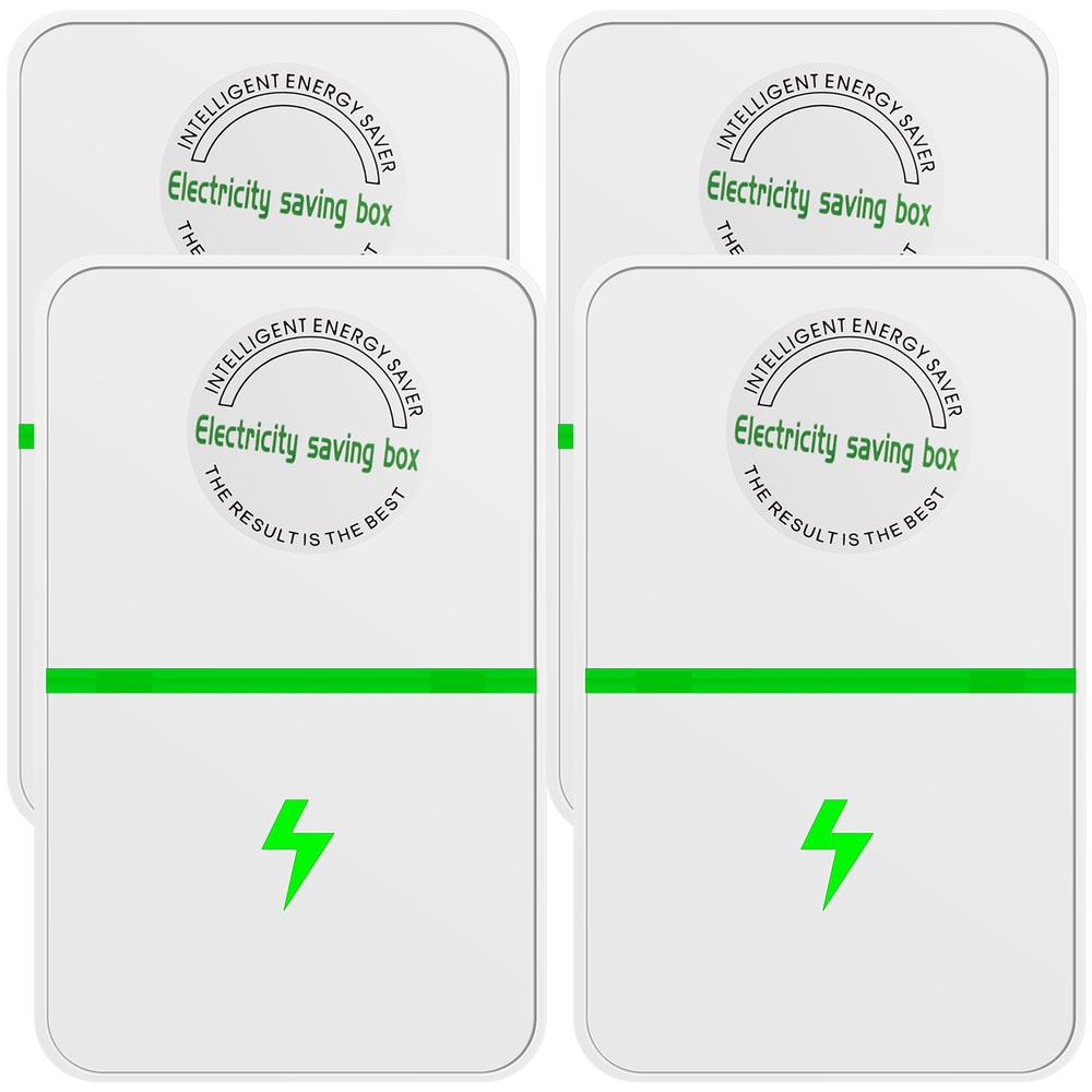 Power Saver Smart Saving Box, Portable Electricity Energy Saver, Safe Household Plug for Office Kitchen Use