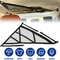 Triangular Ceiling Storage Net DoubleLayer Mesh Net AntiFall SUV Roof Organizer Adjustable Car Inte 1