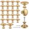 Gold Drawer Knob Set Rustproof Zinc Alloy Cabinet Handles Decorative Dresser Knobs Pull Handle Furn