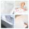 Non-slip Bathtub Cushion Mat with Suction Cup, Full Body Rest Bath Pillow, SPA Neck Cushion for Bathroom Safety