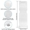 Non-slip Bathtub Cushion Mat with Suction Cup, Full Body Rest Bath Pillow, SPA Neck Cushion for Bathroom Safety