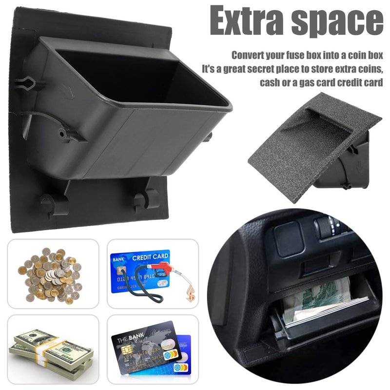 Car Fuse Storage Tray Holder Box For Subaru Outback XV Crosstrek Forester Legacy Perfect For Organi 2