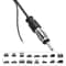Universal Hidden Amplified Antenna Kit, Electronic Stereo AM/FM Radio, Fits Car, Truck, Motorcycle, Boat, Golf Cart