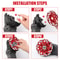Diamond Grinding Wheel Disc Abrasive Cup Tool Polisher For Concrete Wood DIY Cutting Disc Angle Gr 4