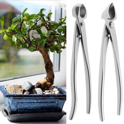 grooming kit, stainless steel wear resistant tools, time saving pruning kit with ergonomic long handle
