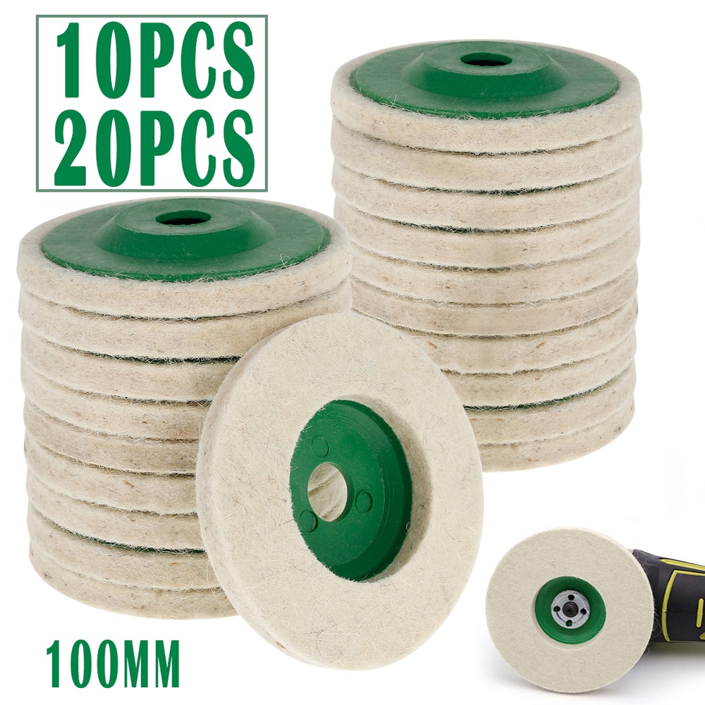 Wool Polishing Wheel Buffing Pad Angle Grinder Accessories Felt Polishing Disc For Car Maintenance 1