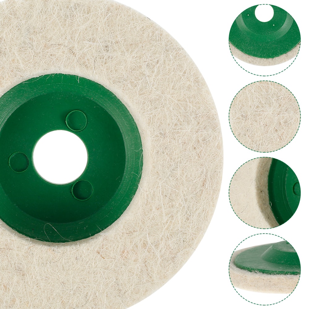 Wool Polishing Wheel Buffing Pad Angle Grinder Accessories Felt Polishing Disc For Car Maintenance 5