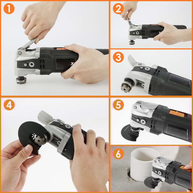 Oscillating Saw Blade Segmented Power Oscillating Tool Blade For Woodworking Renovators 4