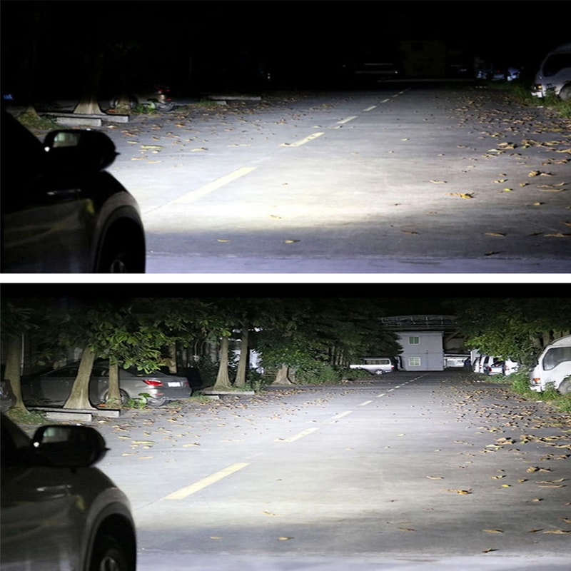 Auto LED Fog Light Bulbs Plug And Play Car Driving Lamp Replacement 4