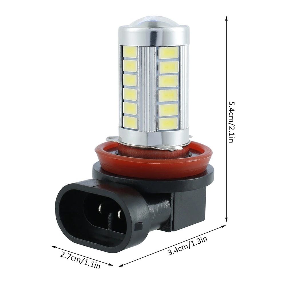 Auto LED Fog Light Bulbs Plug And Play Car Driving Lamp Replacement 6
