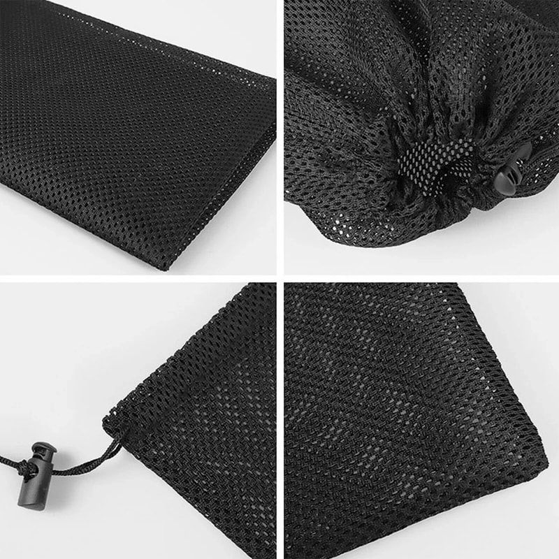 Anti Clog Pump Barrier Bag Mesh Pump Filter With Drawstring Reusable Pond Protector For Biological 0