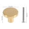 Solid Brass Drawer Knobs Antique Design Cupboard Door Knob Round Pure Copper Dresser Handle Knob 5