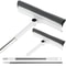 Window Cleaner Sponge Squeegee & Scrubber, Extendable Outdoor Glass & Mirror Cleaner
