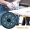 Grinder Backing Pad Hook And Loop Sanding Disc Sandpaper Tray Polishing Machine 2