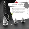 Round Cone Spikes Catalpa Alloy Screw Back Punk Rivet Studs DIY Leather Craft Accessories Screw Bac 3