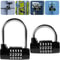 Padlock Combination Digit Zinc Alloy, Door Lock, Luggage, Gym Locker, Toolbox, Safe Case