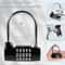 Padlock Combination Digit Zinc Alloy, Door Lock, Luggage, Gym Locker, Toolbox, Safe Case
