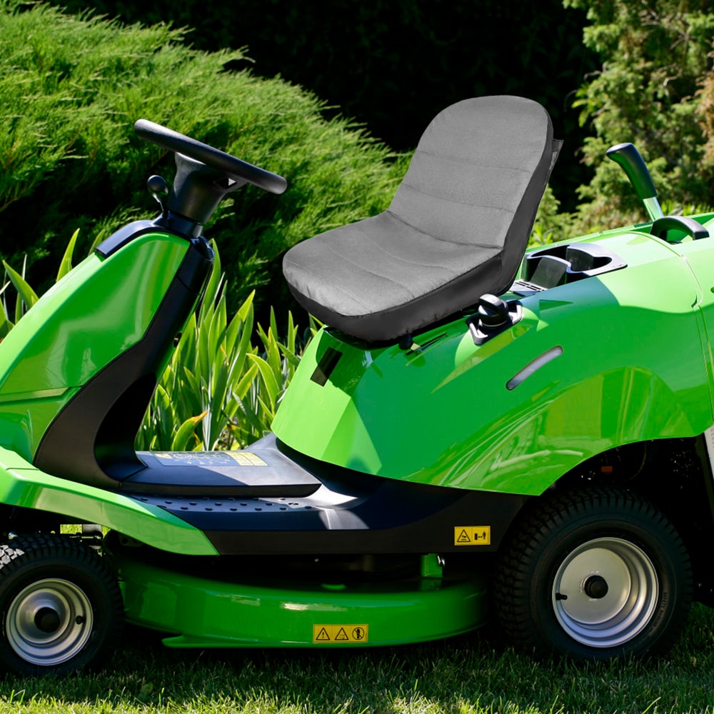 Tractor Seat Cover Waterproof, Riding Lawn Mower Universal Replacement, Dust Proof Oxford Fork Lift Chair Protector