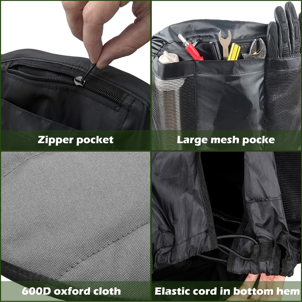 Tractor Seat Cover Waterproof, Riding Lawn Mower Universal Replacement, Dust Proof Oxford Fork Lift Chair Protector