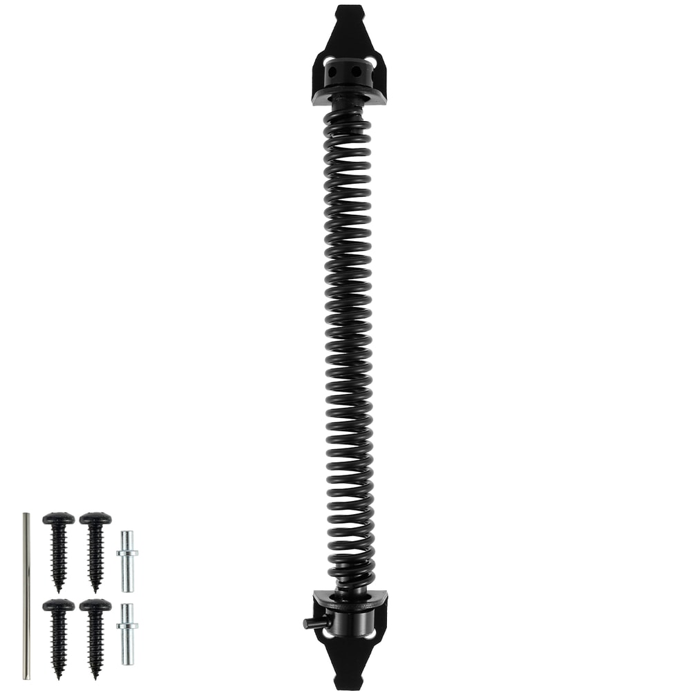 Garden Gate Spring Closer Universal Automatic Metal Fence Gate Spring Closure RustProof Outdoor Doo 6