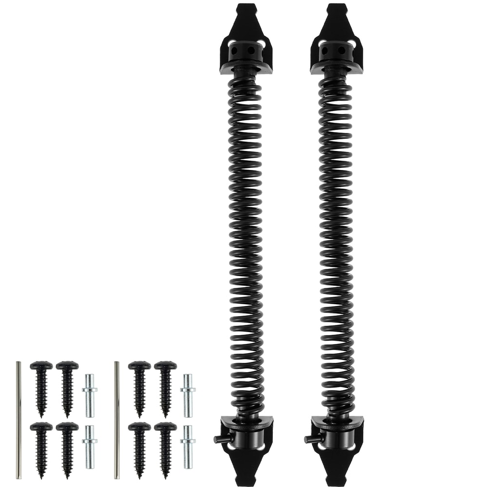 Garden Gate Spring Closer Universal Automatic Metal Fence Gate Spring Closure RustProof Outdoor Doo 7