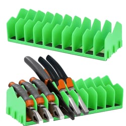 plier organizer rack, tool organizer with non-slip rubber base, toolbox storage for workshop accessories