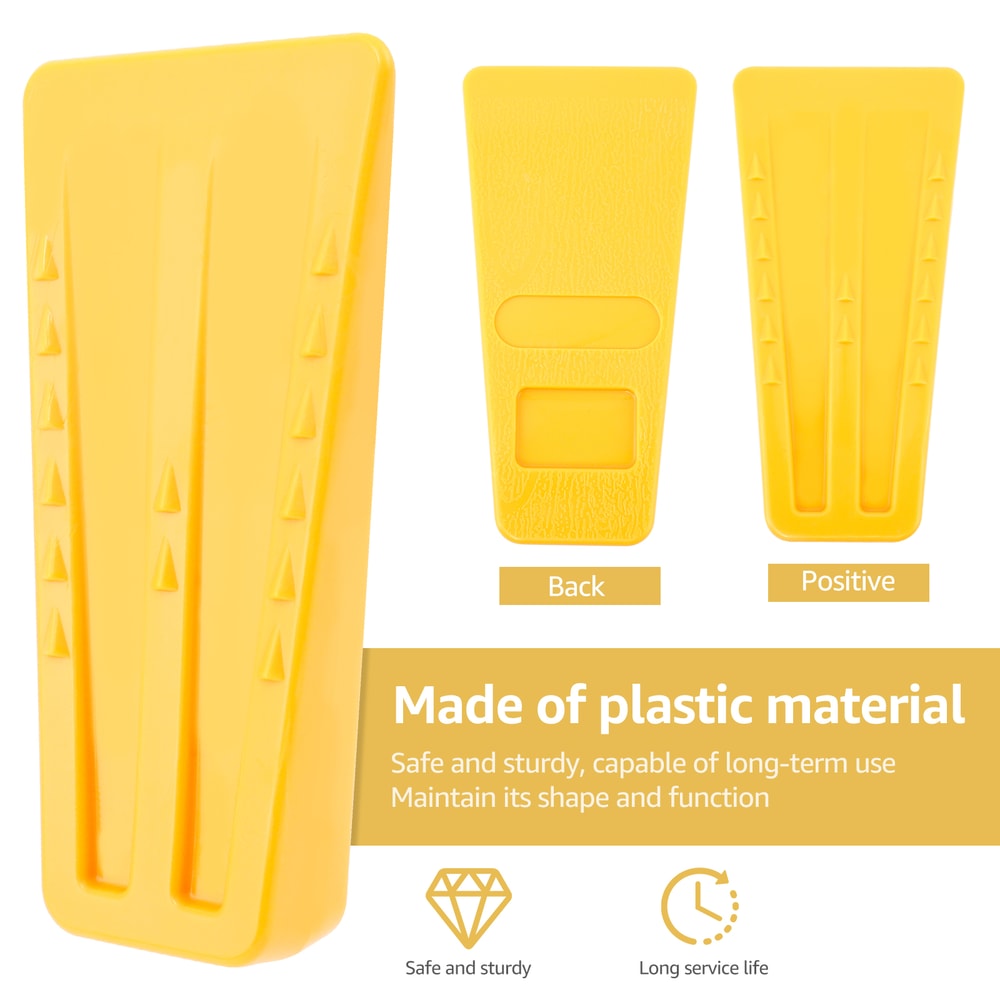 Felling Wedges Plastic Chain Saw Accessories Wear Resistant Tree Safety Cutting Wedge Logging Suppl 5