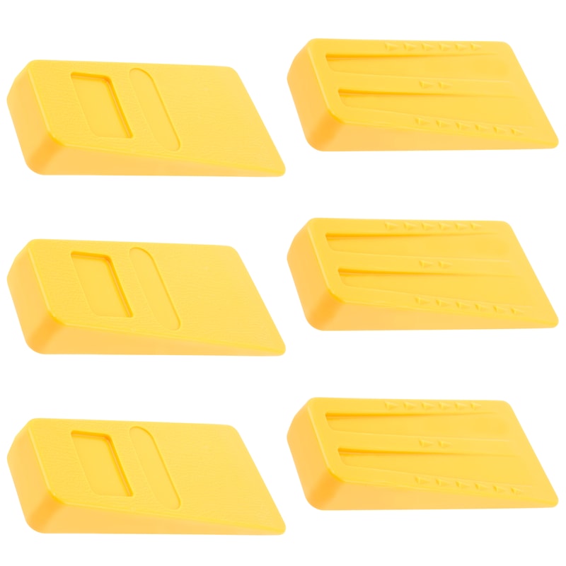 Felling Wedges Plastic Chain Saw Accessories Wear Resistant Tree Safety Cutting Wedge Logging Suppl 0